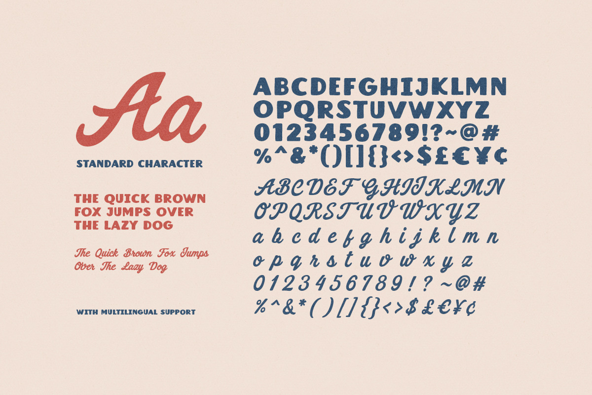 Rustic Graytone - Vintage Font Duo, a Script Font by Bale Type (Photo 9 of 10)