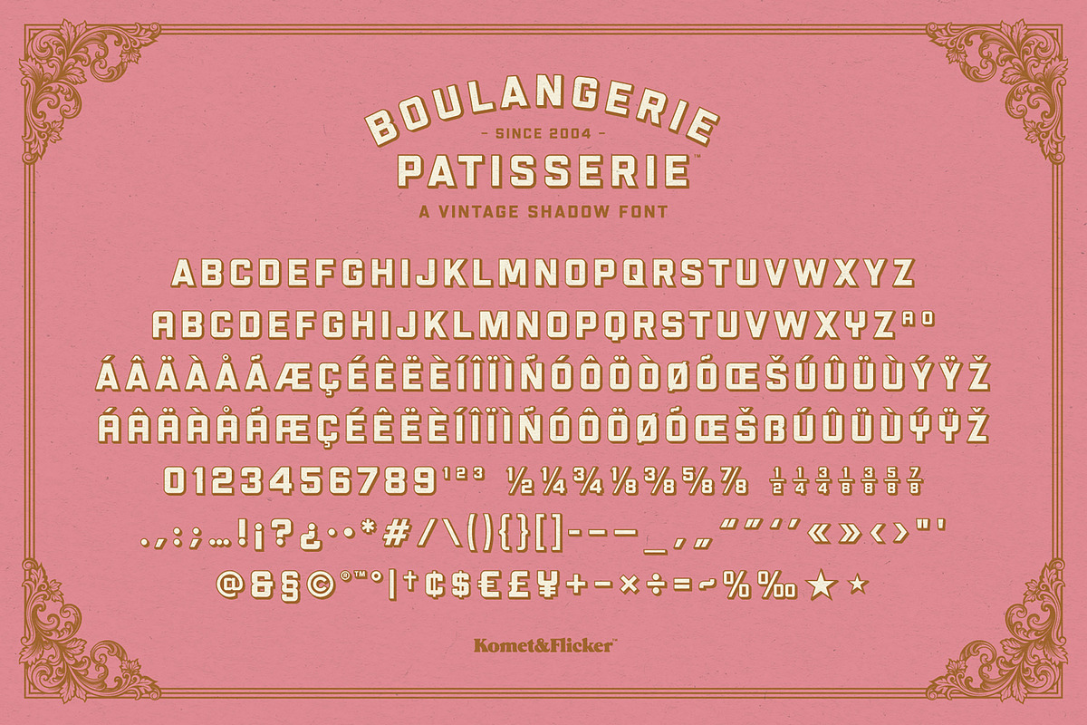 Boulangerie Patisserie, a Sans Serif Font by Komet & Flicker (Photo 13 of 13)