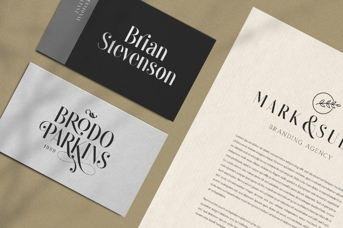 Dropgray - A Stylish Sans preview 2