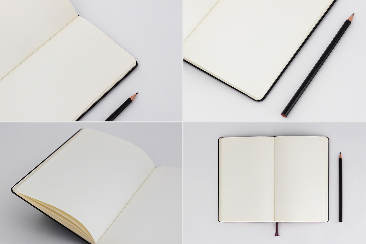 Sketchbook Mockups, a Print Template by Andre28 (Photo 6 of 9)