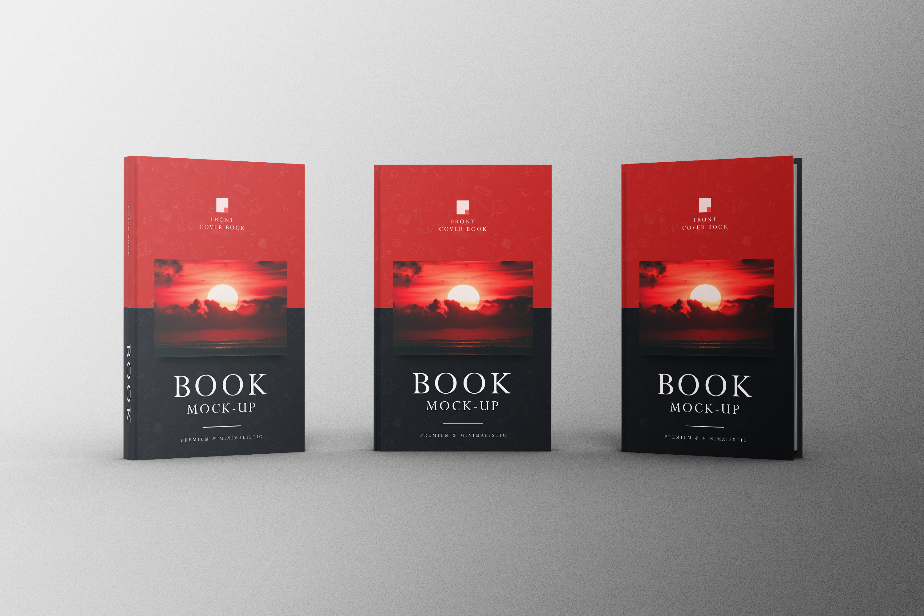 Soft Cover Book Mockup, a Print Template by ExplicitConcepts