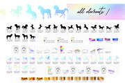 Unicorns collection, an Animal Illustration by Gluiki (Thumbnail 6 of 7)