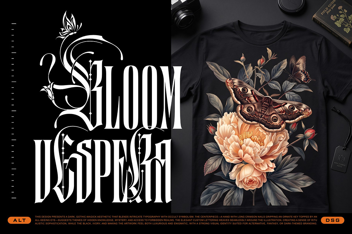 Black Letterfly Typeface, a Blackletter Font by alit design (Photo 16 of 20)