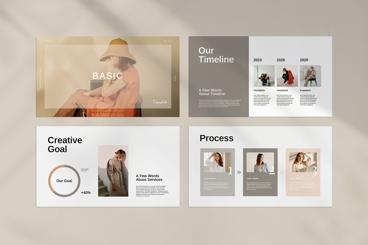 Basic Presentation Template, a Presentation Template by evgenystudio