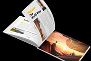 Travel Magazine Landscape Layout, a Magazine Template by NorthPeak (Thumbnail 4 of 11)