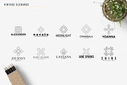 Vintage Elegance | 30 Logo Templates, a Branding & Logo Template by VP Fonts (Thumbnail 11 of 17)