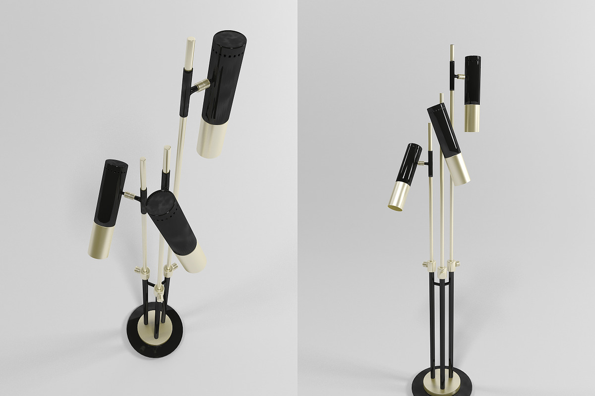 IKE Floorlamp, a Furniture 3D Model by inDahouze (Photo 3 of 6)