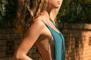 Golden Light Swimsuit Pose, a Beauty & Fashion Photo by Chris Joel Campbell (Thumbnail 2 of 2)