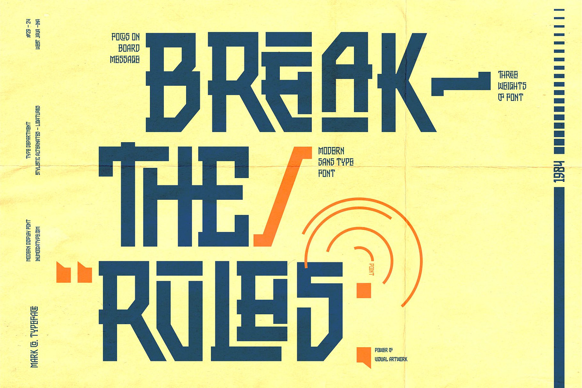 Mark Co, a Sans Serif Font by inumocca_type (Photo 4 of 14)