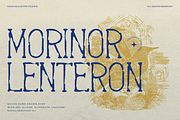 Morinor Lenteron | Hand Drawn Font, a Handwritten Font by gracetype_studio (Thumbnail 1 of 12)