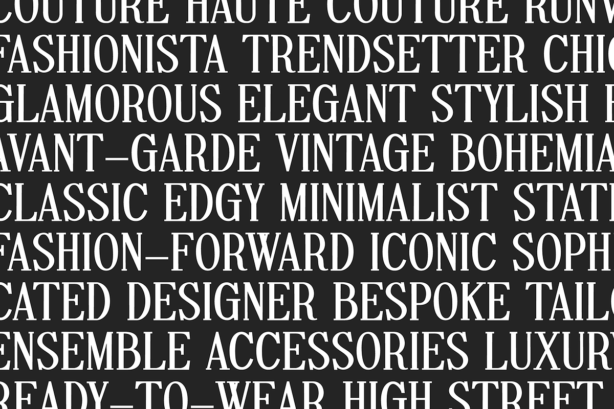 FASHION DISPLAY FONT BUNDLE, a Serif Font by Blush Font Co. (Photo 9 of 9)