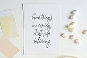 Smoothen, a Script Font by artisans (Thumbnail 4 of 6)