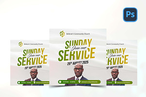 Sunday Service Flyer