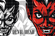 RED DEVIL HEAD, an Illustration by arace (Thumbnail 1 of 2)