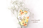Soft Rose - Watercolor Clipart, an Illustration by MariaScaroniAtelier (Thumbnail 4 of 6)