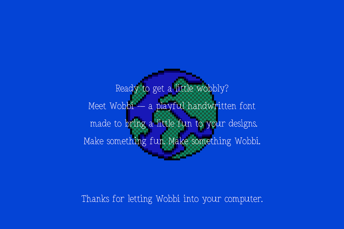 Wobbi – Playful Handwritten Serif, a Handwritten Font by BiancaXavier (Photo 9 of 9)