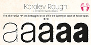Korolev Rough, a Sans Serif Font by Device (Thumbnail 3 of 8)