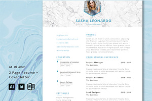 Resume Template 2-Page | Leonardo