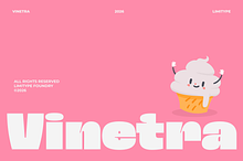 Vinetra - Bold Font