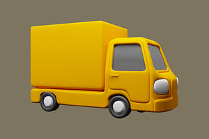 Transportation 3d Illustration