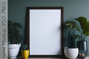 Close Up Frame Mockup, a Templates & Theme by Ali's Designs