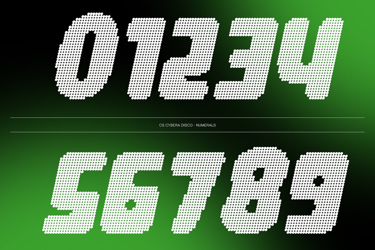 CS Cybera Disco, a Sans Serif Font by Craft Supply Co. (Photo 4 of 8)