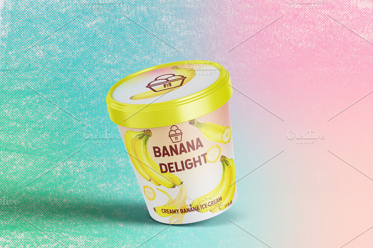 Watercolor Bananas Illustration Set, a Food Illustration by Olexandra Mur (Photo 6 of 9)