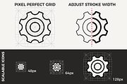 100 Essential Icons - Outline Style, an Outline Icon by Designerbundle (Thumbnail 2 of 3)