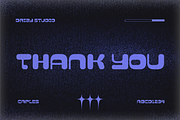 Caples - Y2K High Contrast Font, a Font by Drizy (Thumbnail 8 of 8)