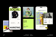Digital Social Media Kit, a Social Media Template by Studio Industry (Thumbnail 1 of 9)