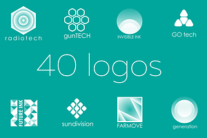 40 tech logos