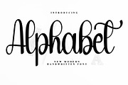 Alphabet, a Handwritten Font by InermediaSTUDIO (Thumbnail 1 of 7)