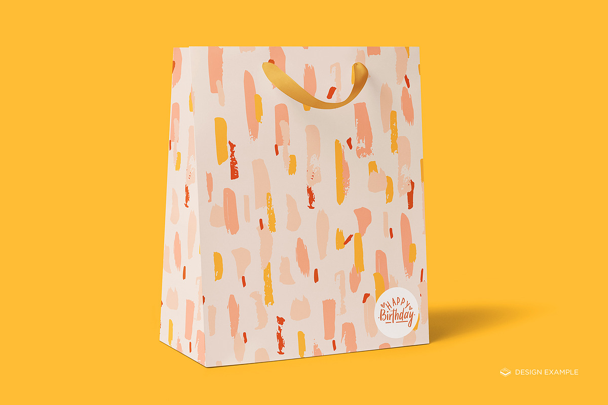 Carrier Size Gift Bag Mock-up, a Print Template by Branda Keeps (Photo 9 of 17)