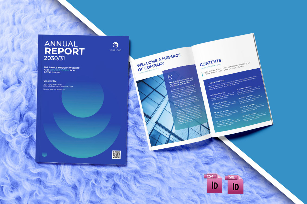 Annual Report Brochure, a Brochure Template by yanindesign (Photo 1 of 5)