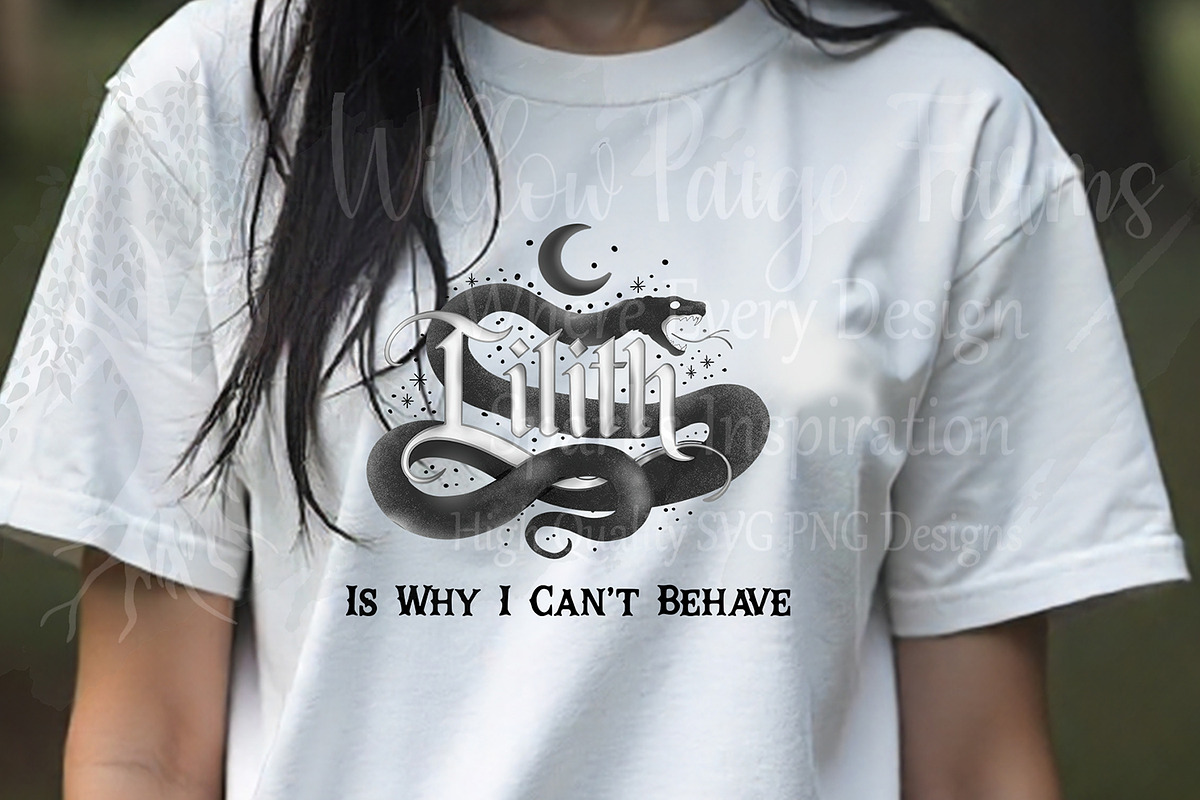 Gothic Witch | Lilith Snake Wiccan, an Object Illustration by Willow Paige Farms (Photo 4 of 10)