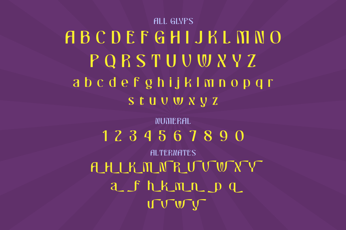 CHASLOW | Groovy Retro Font, a Font by twinstd (Photo 10 of 12)