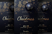 Christmas Party Flyer Invitation, a Card Template by Hotpin (Thumbnail 1 of 3)