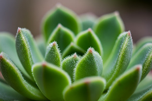 Close-up of a green succulent plant, a Nature Photo by professorinc