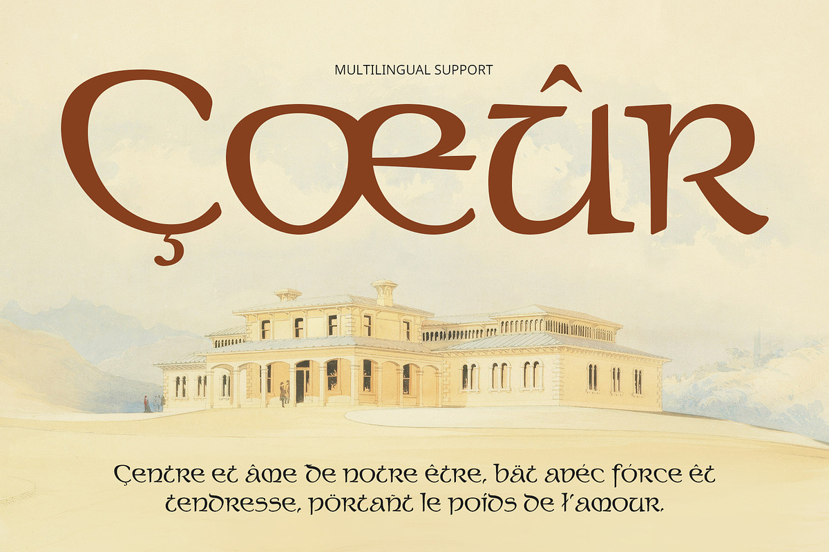 CS Piera – Uncial Font, a Sans Serif Font by Craft Supply Co. (Photo 7 of 8)