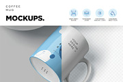 Ceramic Mug Mockups, a Cups & Container Mockup by megostudi0 (Thumbnail 4 of 7)