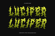 CS Cursed Stamp, a Blackletter Font by Craft Supply Co. (Thumbnail 3 of 8)