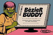 Bézier Buddy Brushes for Illustrator, a Brush Add-On by True Grit Texture Supply (Thumbnail 1 of 10)