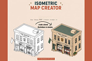 Isometric city creator illustration, an Object Illustration by PDknyStudio (Thumbnail 6 of 9)