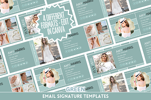 Canva Email Signature Bundle, an Email Template by SunshineStudioBoutique
