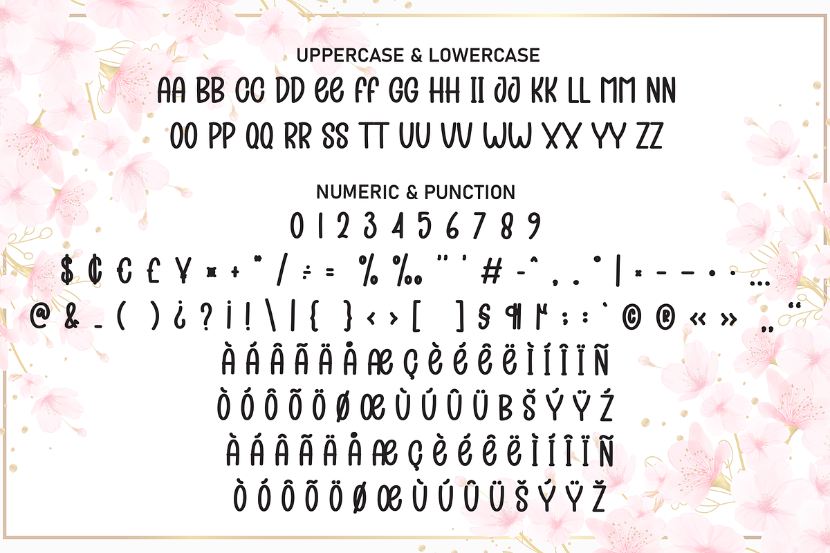Cherry Blossom | Script Font, a Script Font by Scratchones (Photo 7 of 8)