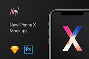 New iPhone X Hands Mockups, an iPhone Mockup by Pierre Borodin (Thumbnail 2 of 7)