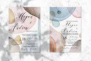 Abstract Watercolor and gold shapes, an Object Graphic by SimpleWishesArt (Thumbnail 13 of 13)