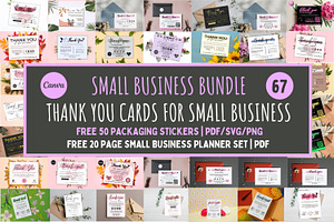 THANK YOU CARD FOR SMALL BUSINESS.