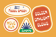 Revanzo Rounded, a Sans Serif Font by Craft Supply Co. (Thumbnail 5 of 8)