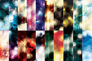 Abstract glowing background set, a Texture Graphic by Transfuchsian (Thumbnail 2 of 4)